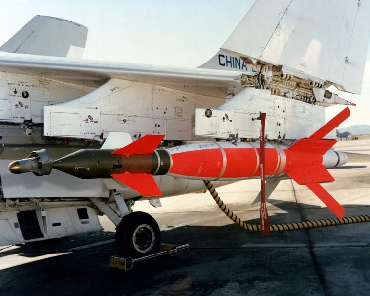 That time engineers at China Lake MacGyvered a laser-guided missile