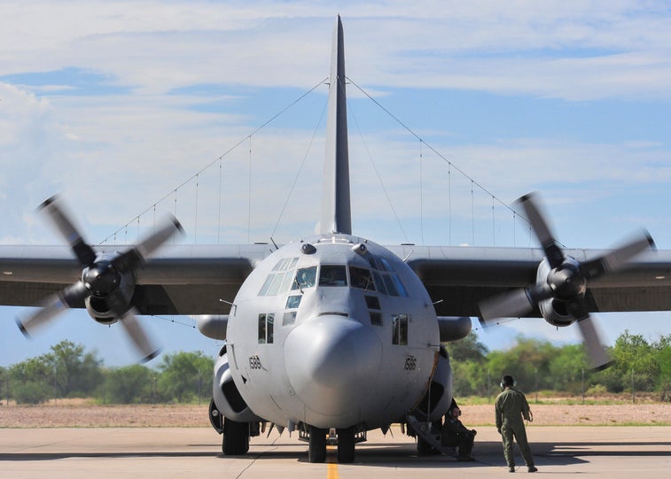 This is the Air Force workhorse that proves a C-130 can do anything