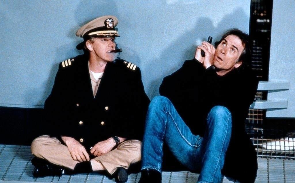actors on a navy ship