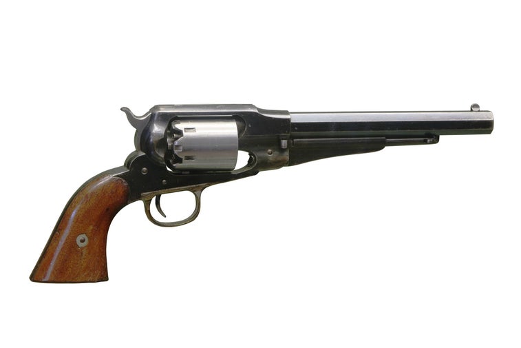 These historical sidearms of the US military perfectly show its evolution
