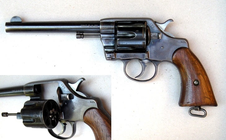 These historical sidearms of the US military perfectly show its evolution
