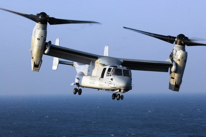 The Marines want to arm the Osprey for assault missions