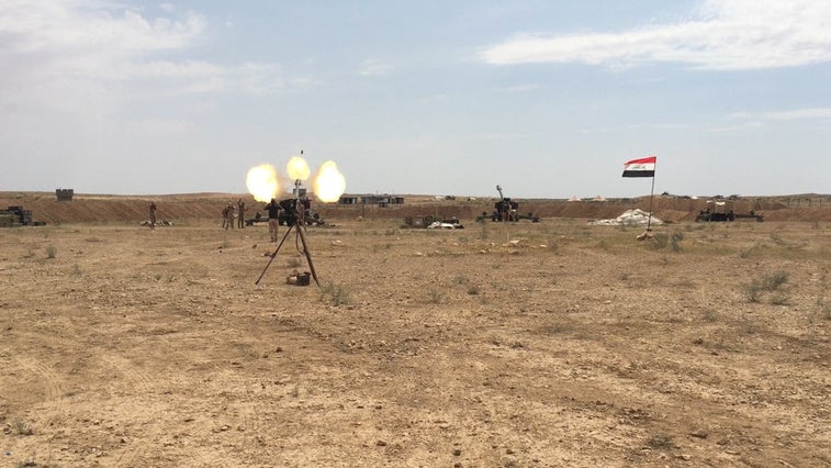 12 awesome photos of the Army pounding ISIS then playing baseball