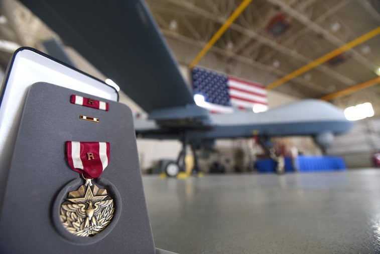The Air Force just presented a new award to drone pilots