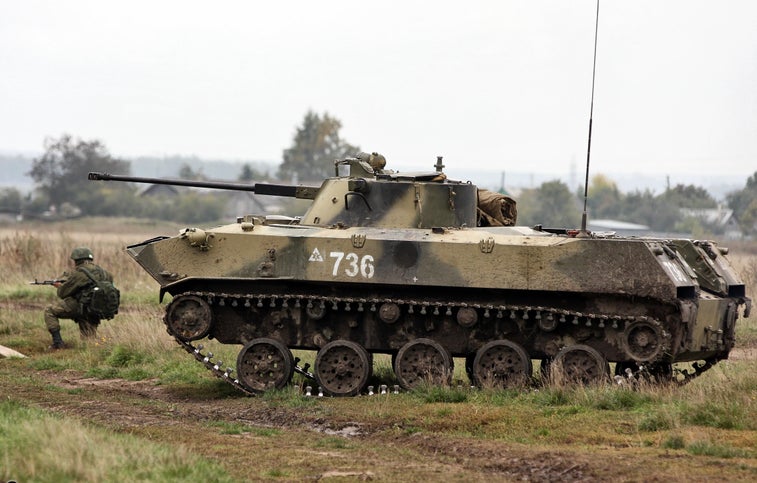 This is Russia’s improved airborne infantry fighting vehicle