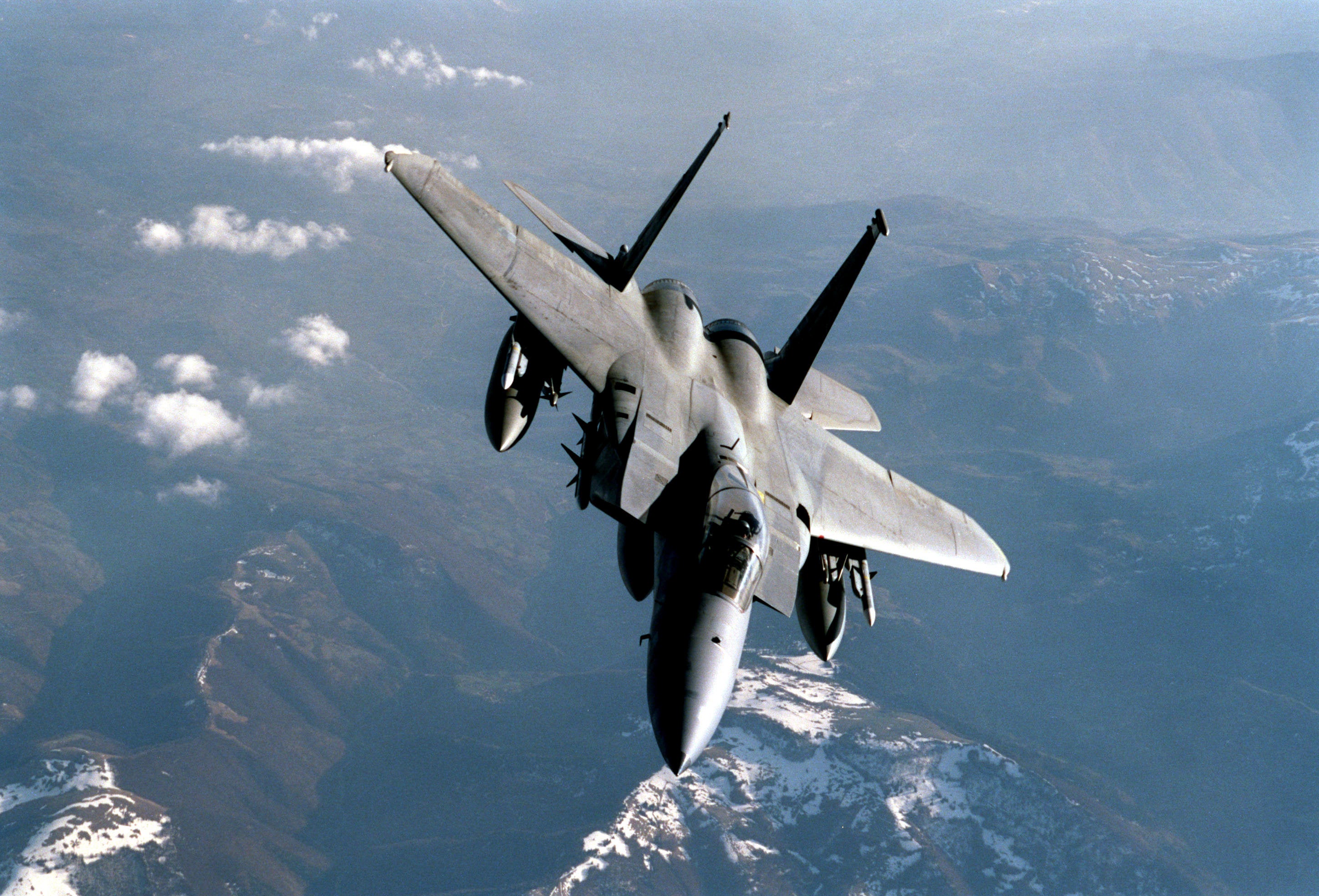 F-15 eagle in flight
