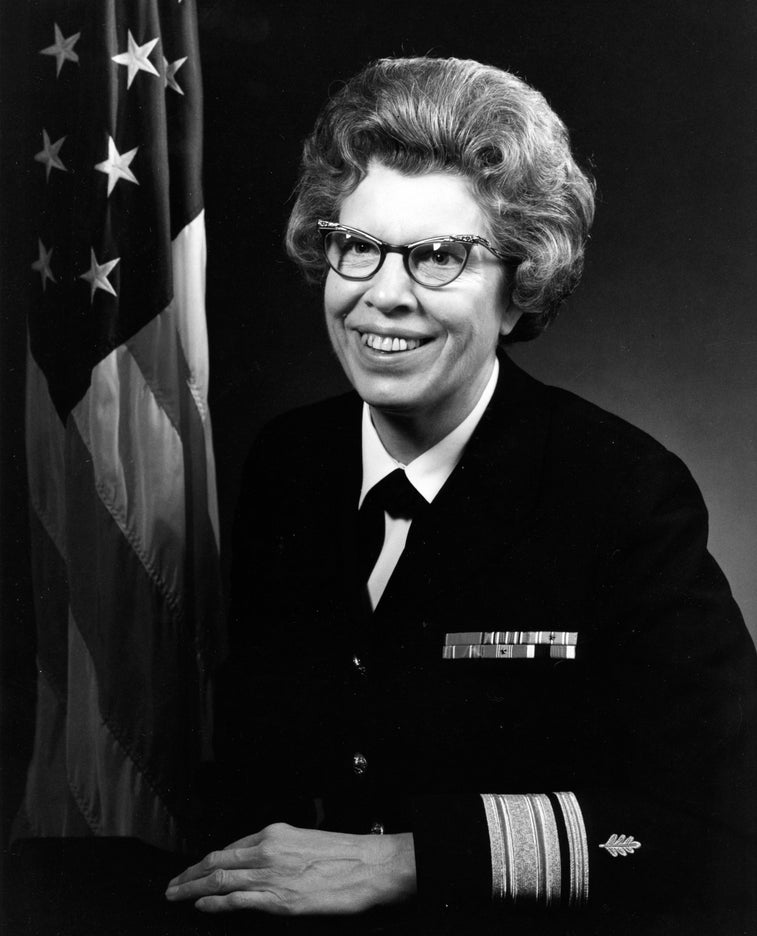 The Navy’s first-ever female admiral died at age 98