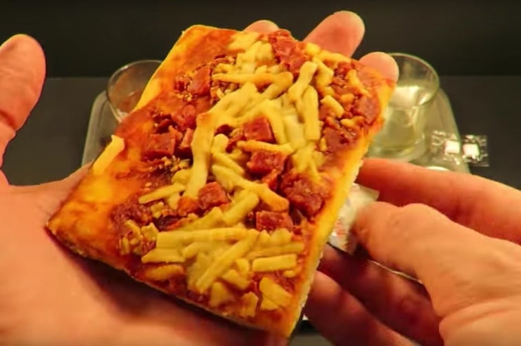 The new pizza MRE has everything you could want