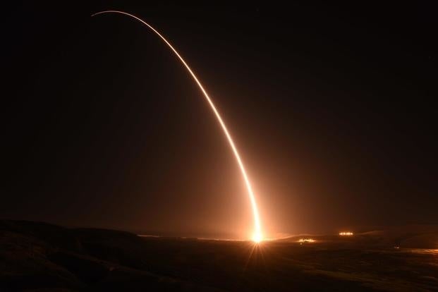 The Air Force destroyed its own ICBM in a missile test