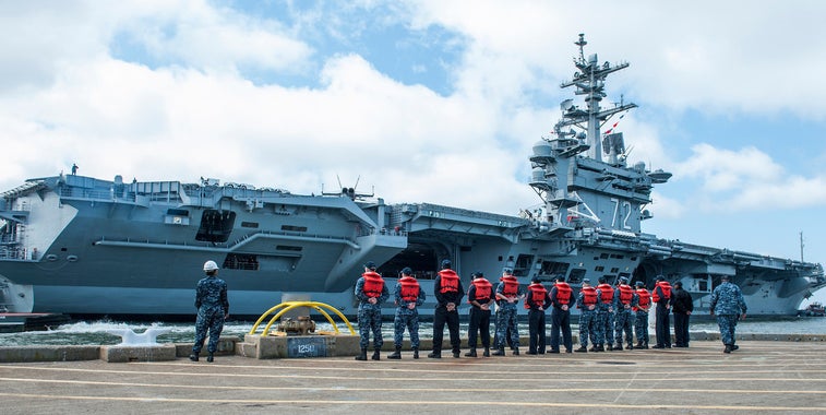 The Navy is ready for possible conflicts with China and Russia