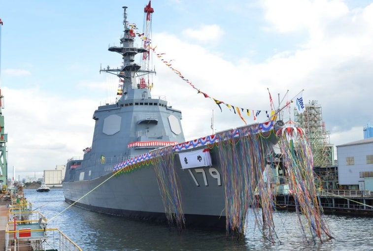 China cries at launch of new Japanese destroyer