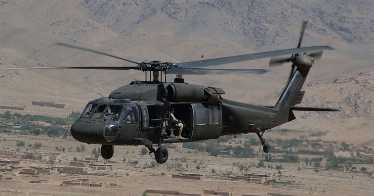 Afghan pilots in U.S. Black Hawks are attacking Taliban fighters