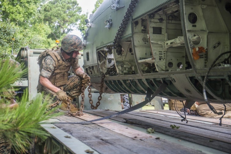 Marines train to save lives from downed aircraft