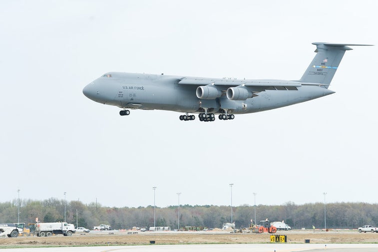 Upgrades complete for the Air Force’s massive C-5 Galaxies