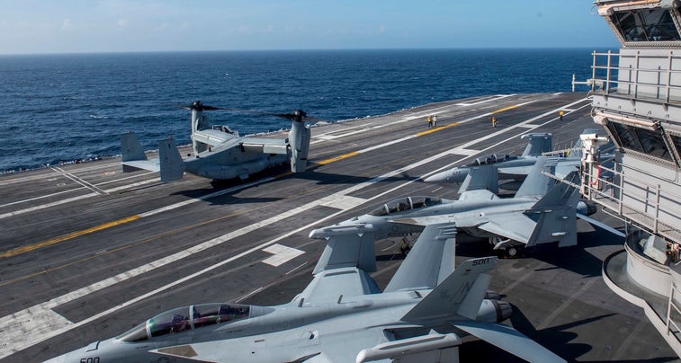 Navy closing ‘golden mile’ with important carrier test