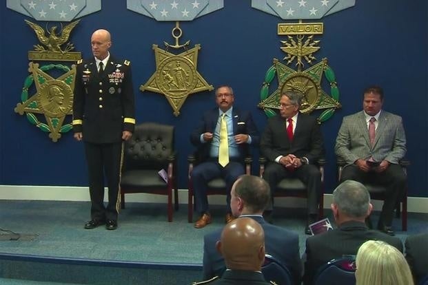 Civilian contractors receive top valor medal for Afghan gunfight