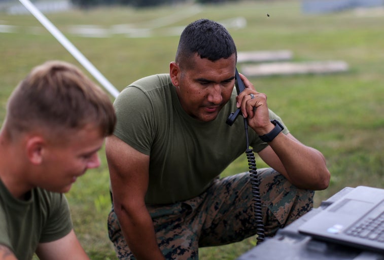 Marines make record comm shot with HF radios