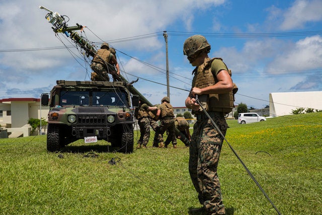 Marines want to shut out China, Russia with laser communications