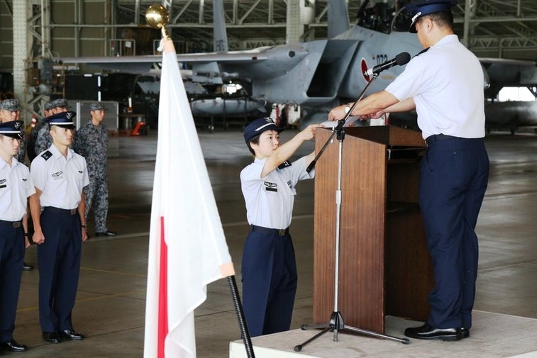 Japan’s first woman fighter pilot was inspired by ‘Top Gun’