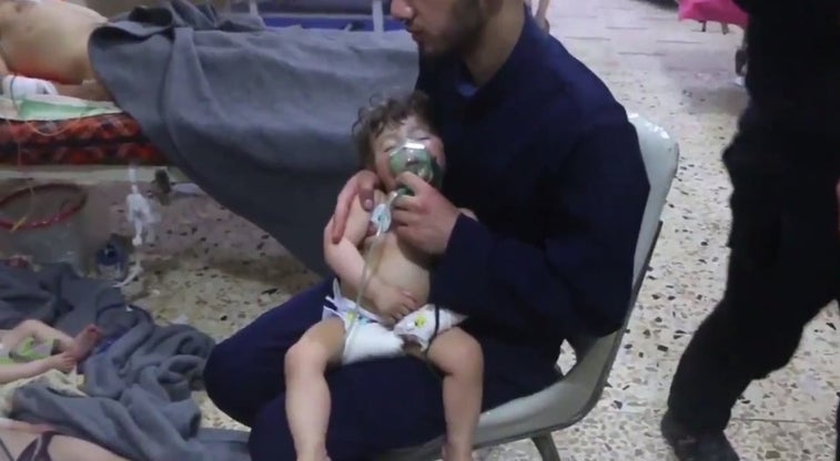 Russia is accusing the West of planning chemical attacks in Syria