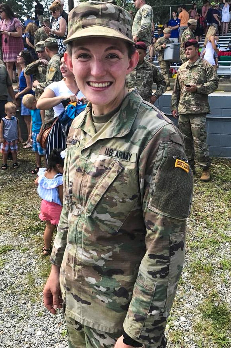 ‘Sky Soldiers’ celebrate their first female Ranger