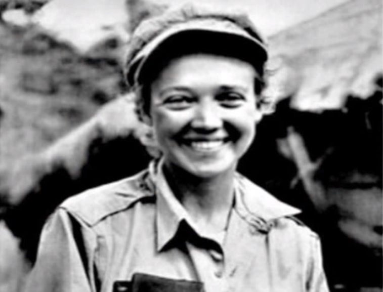 This woman landed under fire at Inchon with the Marines