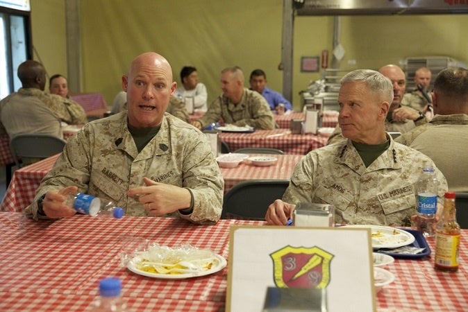 commandant at the mess hall