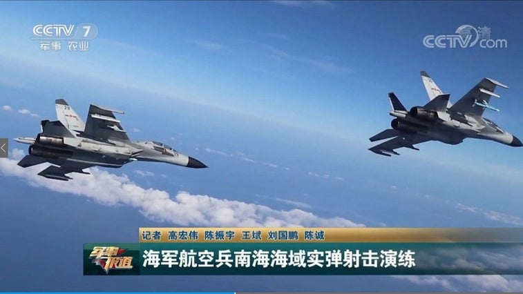 China holds live-fire drills in tense South China Sea