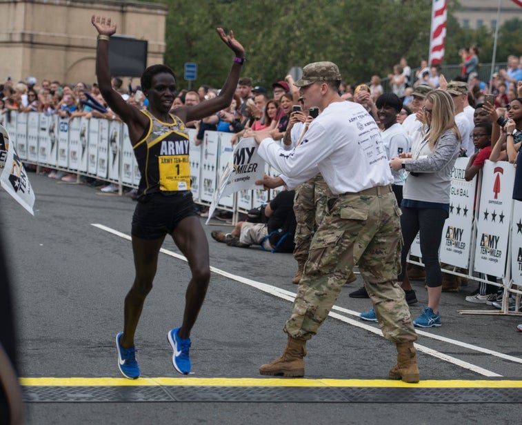 Soldier wins Army Ten-Miler in his debut race