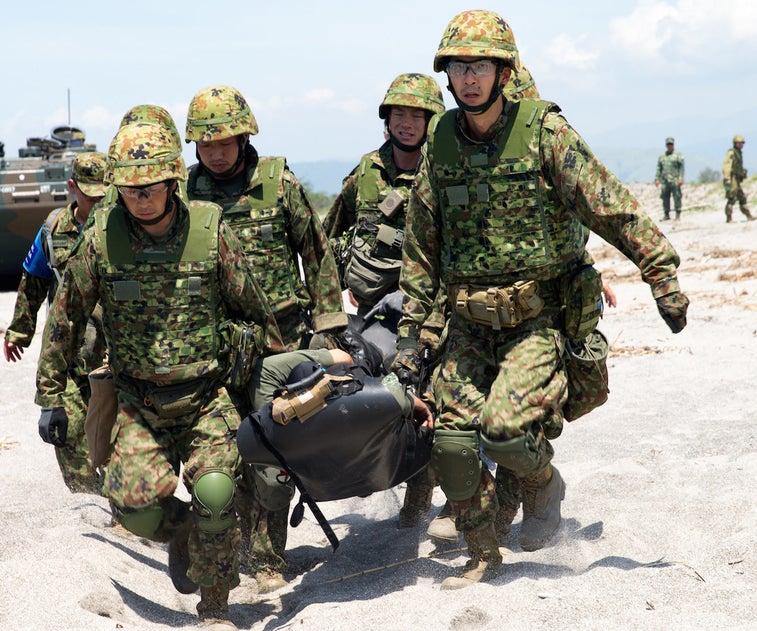 Japans first marine unit in 70 years just drilled with U.S.