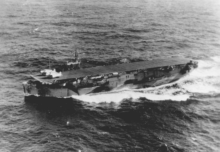 9 photos of escort carriers, the U-boat killers