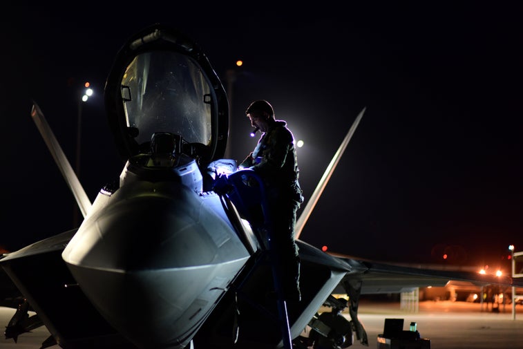 Why the Air Force knowingly left F-22s in the hurricane’s path