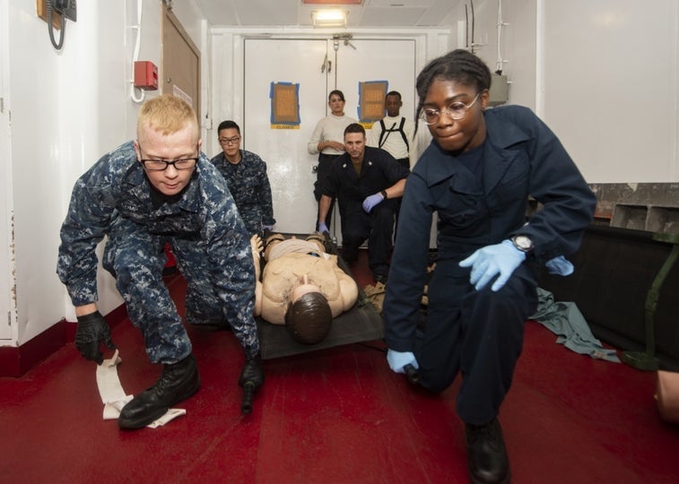 How the USNS Comfort prepares for worst case