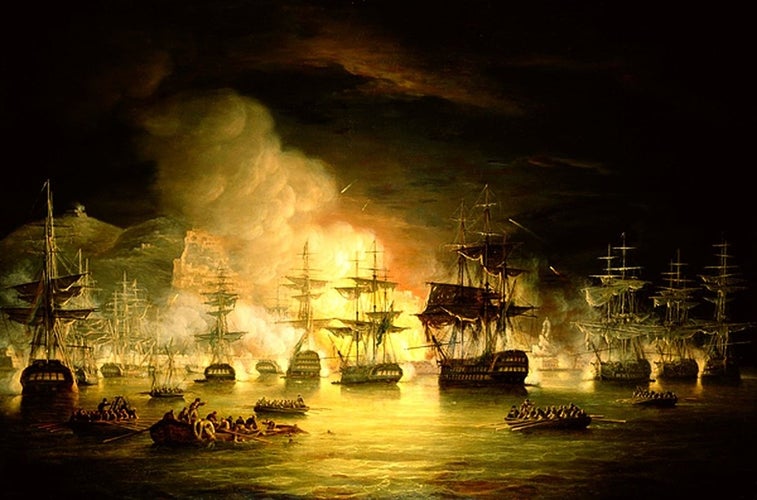 That time the Royal Navy burnt an American city to the ground