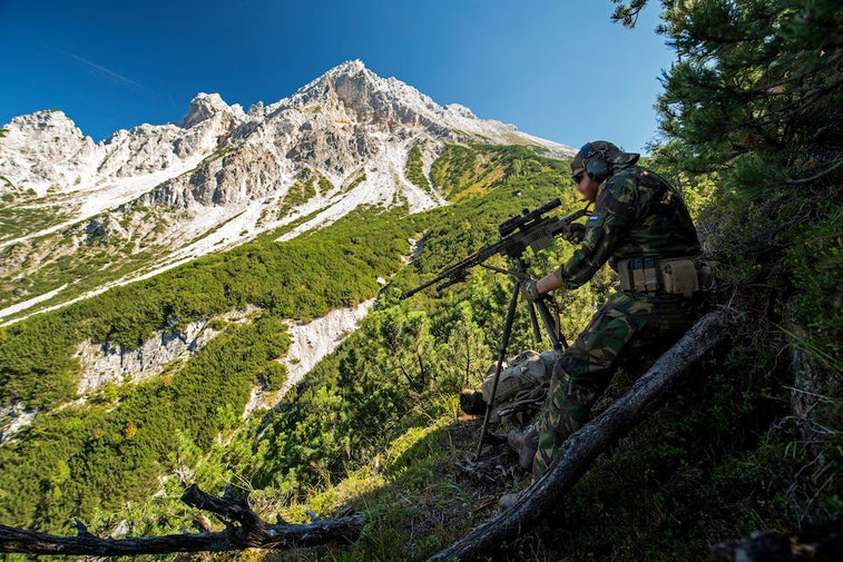 Awesome photos of snipers on high-angle shoots