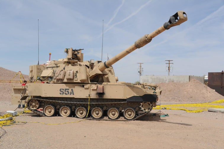 This is the Army’s new rocket-assisted artillery round