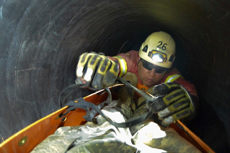 These images of U.S. troops in tight spaces will make you sweat