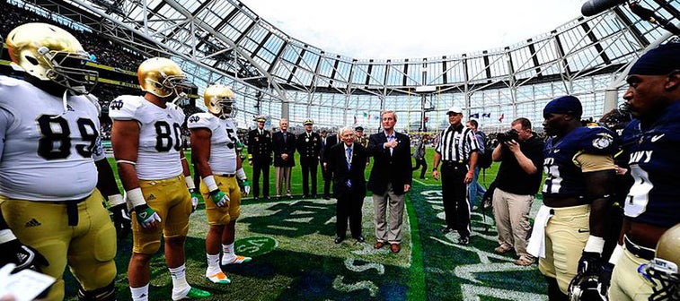 Why the Navy-Notre Dame game is such a big deal