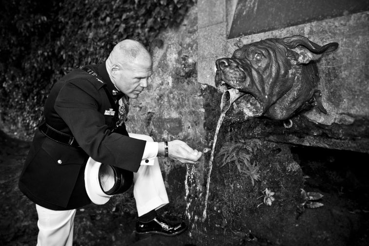 Why the Chairman of the Joint Chiefs drank from a fountain in France