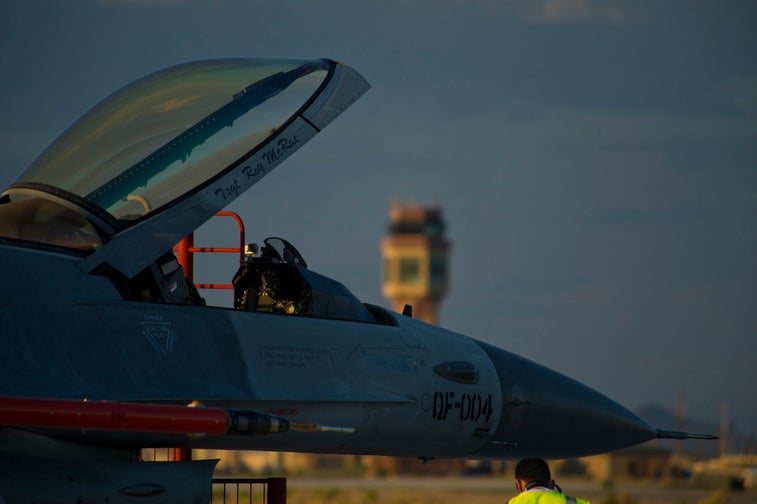 Tyndall gets QF-16 drone as operations resume