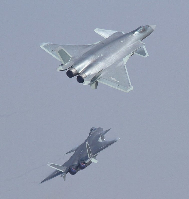 China’s top stealth fighter might have gotten a range boost