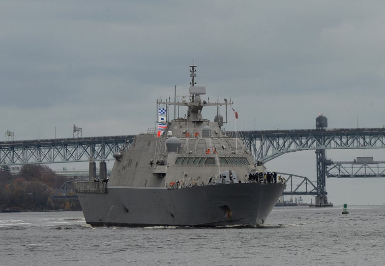 This is the Navy’s newest combat ship
