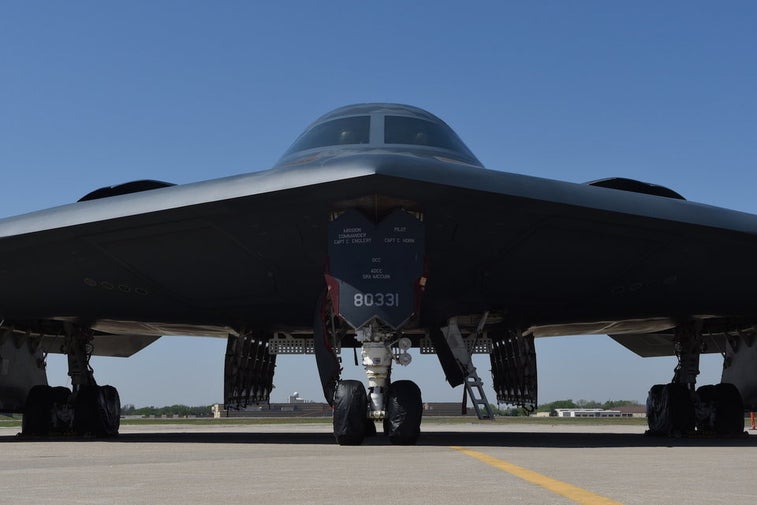 The Air Force has selected bases for its future stealth bomber