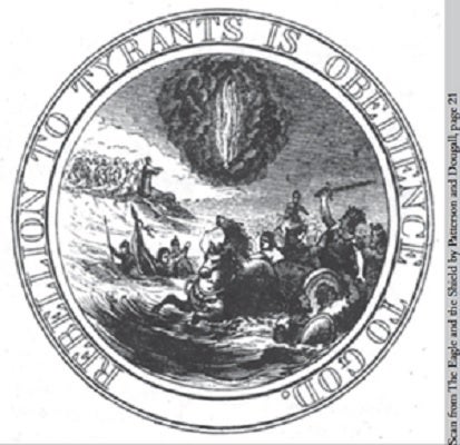 rebellion to tyrants is obedience to God logo