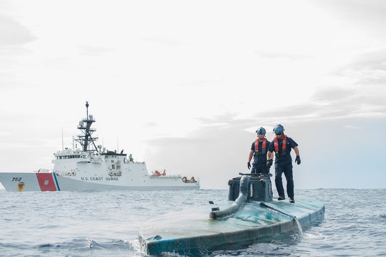 Coast Guard thinks it can only stop 25 percent of cocaine
