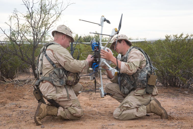 Paratroopers conduct simulated combat test of new tech
