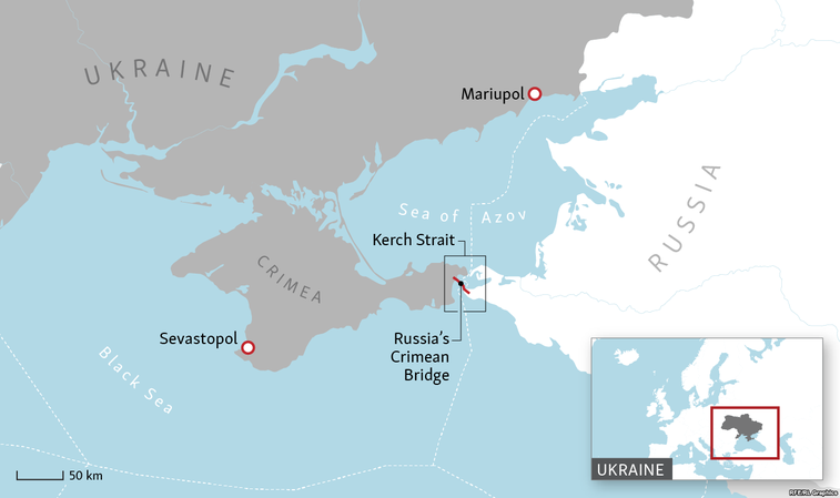 Russia attacks, captures Ukrainian ships and sailors