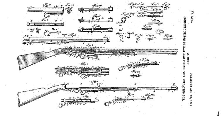 The barely successful inventor who pioneered repeating rifles