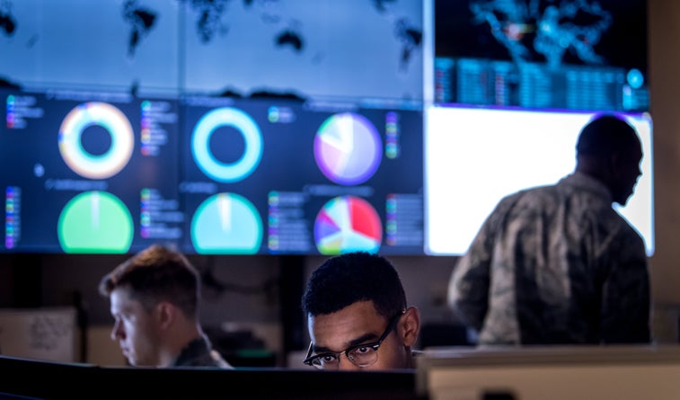 Cyber airmen engage in persistent contact with adversaries