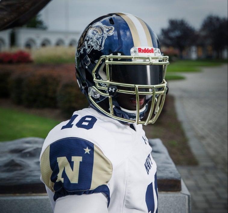 The new Navy football uniforms are all about the Goat